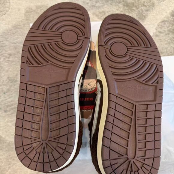 Cold Sins Jack The Ripper Travis Scott x Labubu Customs Mocha Shoes - MENS 10 - Picture 6 of 7